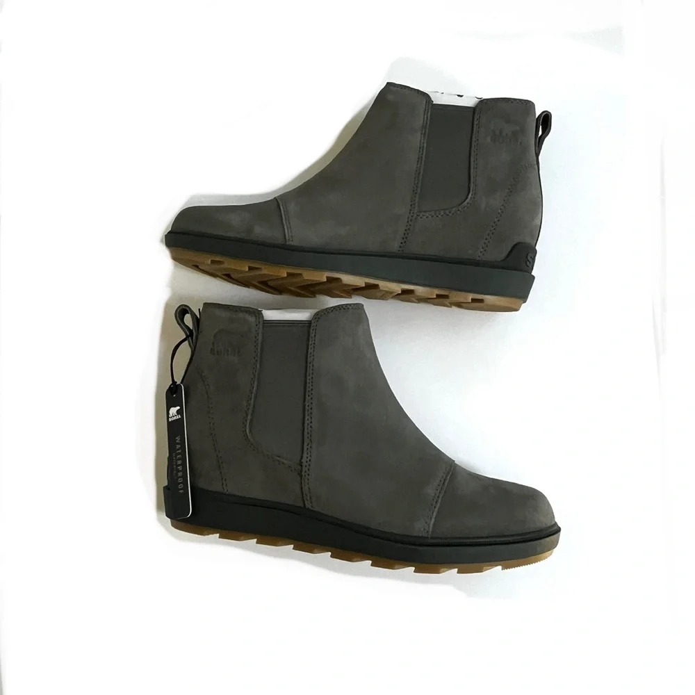 NWT | Sorel | Leather | Waterproof | Chelsea Boots